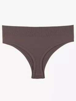 Bridal Lingerie Lingerie Panties Pure-Aesthetic Thong Women Seamless Invisible Mid-Rise Plus Size T-Back