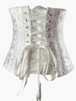 Bridal Lingerie Retro Jacquard Waist Training