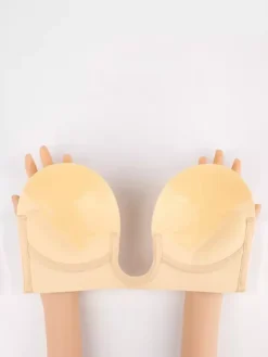 Bridal Lingerie Strapless Nipple Cover Invisible Strapless Push-Up Adhesive Low-Back Pasties For Woman
