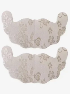 Bridal Lingerie Women's Pasties Reusable Floral Lace Ultra-Thin Adhesive Invisible Nipple Covers