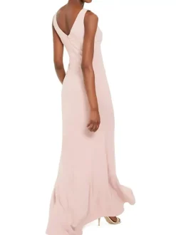 Bridal Mother Dress Bateau Neck Sleeveless Pleated Sheath Wedding Guest Dresses Free Customization
