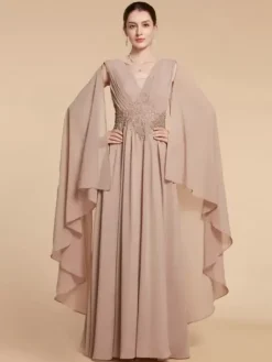 Bridal Mother Dress Designed Neckline Sleeveless A-Line Ruffles Guest Dresses For Wedding