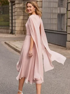 Bridal Mother Dress Jewel Neck Sleeveless Short Sash Guest Dresses For Wedding