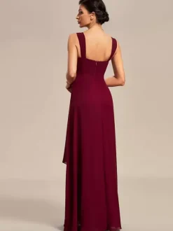Bridal Mother Dress Square Neck Half Sleeves A-Line Applique Wedding Guest Dresses