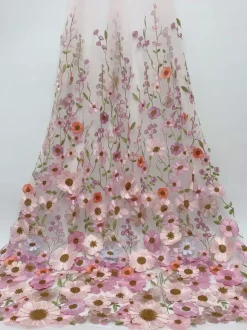 Bridal Mother Dress V-Neck Short Sleeves A-Line Flowers Guest Dresses For Wedding