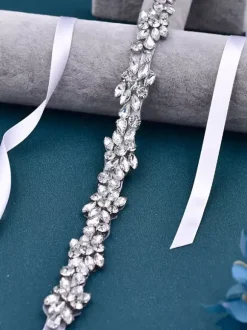 Bridal Rhinestone Belt