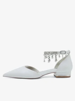 Bridal Shoes Bridal Flats PU Leather Pointed Toe