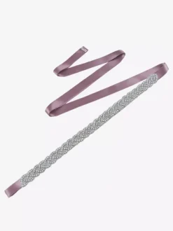 Bride Belt Silver Diamond Belt