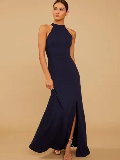 Bridesmaid Dress Chiffon A-Line Floor-Length Prom Dress