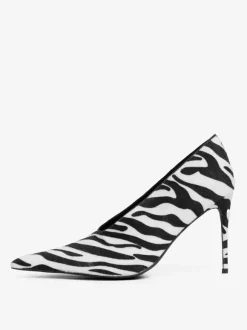 Burgundy High Heels Women's Pointed Toe Slip On Pumps