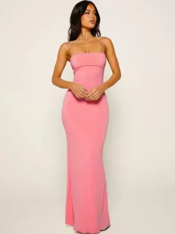 Butter Yellow Bodycon Dresses Spaghetti Strap Fitted Party Prom Bodycon Maxi Dresses