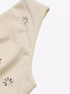 Cami Top Apricot Cowl Neck Backless Casual Women Summer Camis