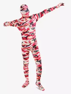 Camouflage Zentai Suits Gorgeous Camouflage Lycra Spandex Full Body Zentai Suit