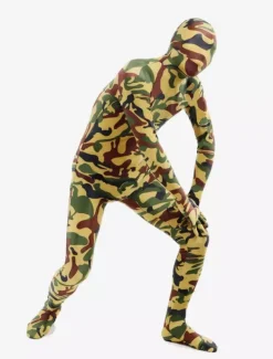 Camouflage Zentai Suits Modern Camouflage Zentai Suit Lycra Spandex Full Bodysuit