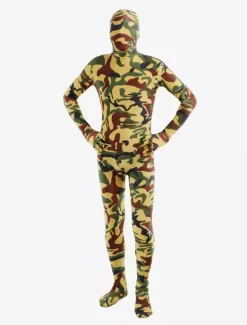 Camouflage Zentai Suits Modern Camouflage Zentai Suit Lycra Spandex Full Bodysuit