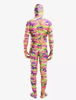Camouflage Zentai Suits Morph Suit Colorful Camouflage Lycra Spandex Zentai Suit Unisex Full Body Suit