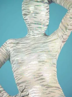 Camouflage Zentai Suits Adults Zentai Leopard Print Costume Lycra Spandex Full Body Suit