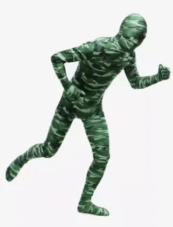 Camouflage Zentai Suits Morph Suit Dark Green Camouflage Lycra Spandex Zentai Suit Unisex Full Body Suit