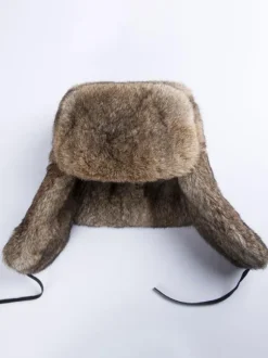 Caps For Men Modern Faux Fur Winter Warm Hats Russian Ushanka Hat