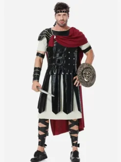 Carnival Halloween Adult Gladiator Costumes Set
