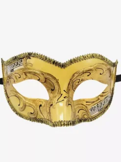 Carnival Mask For Adults Black Plastic Masquerade Costume Accessories