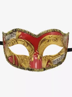 Carnival Mask For Adults Black Plastic Masquerade Costume Accessories