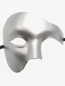 Carnival Mask For Adults Black Plastic Masquerade Costume Accessories