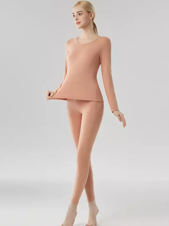 Cashmere And Lyocell Warm Skinny Thermal Underwear Set 2026