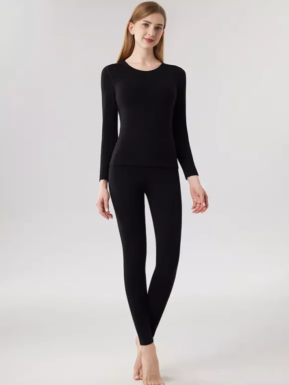 Cashmere And Lyocell Warm Skinny Thermal Underwear Set 2026