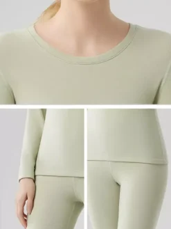 Cashmere And Lyocell Warm Skinny Thermal Underwear Set 2026