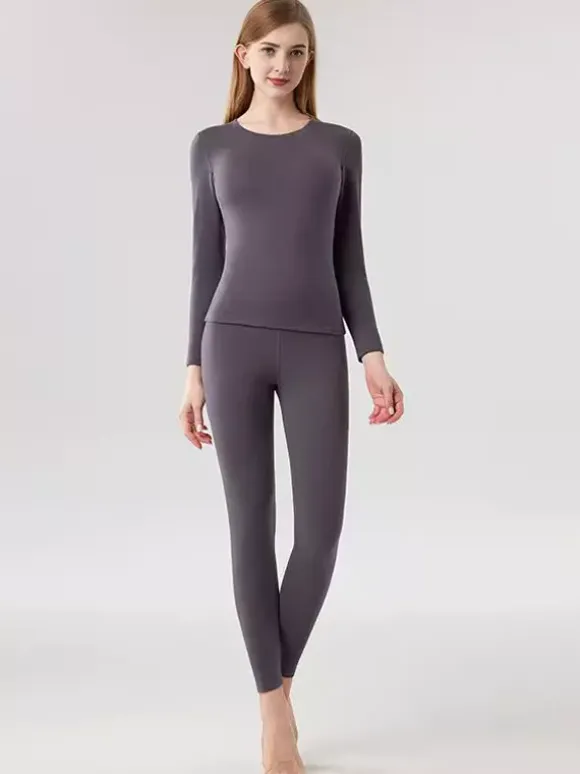 Cashmere And Lyocell Warm Skinny Thermal Underwear Set 2026