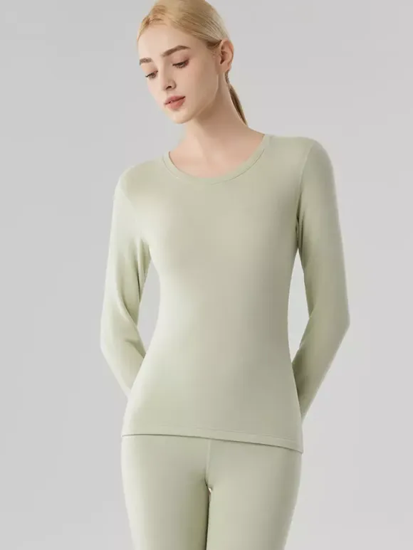 Cashmere And Lyocell Warm Skinny Thermal Underwear Set 2026