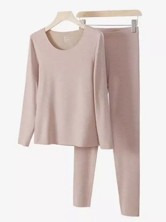 Cashmere And Silk Warm Slim Thermal Underwear Set 2026