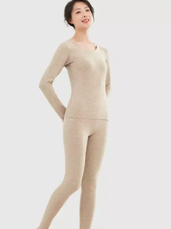 Cashmere And Silk Warm Slim Thermal Underwear Set 2026