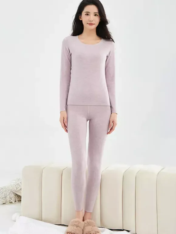 Cashmere And Silk Warm Slim Thermal Underwear Set 2026