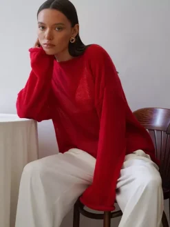 Casual Long-Sleeve Knit Top For Women 2026