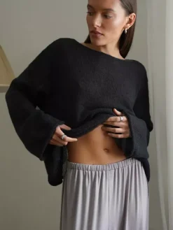 Casual Long-Sleeve Knit Top For Women 2026