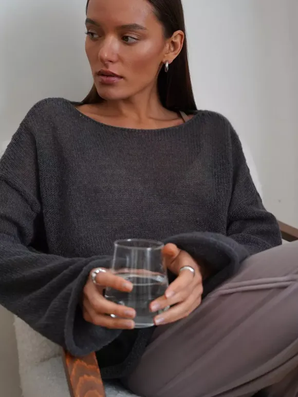 Casual Long-Sleeve Knit Top For Women 2026