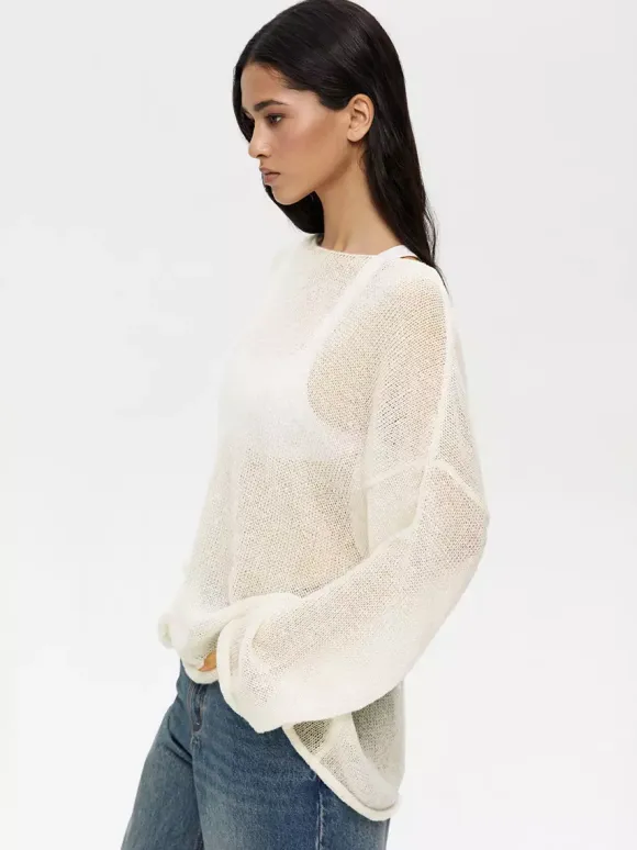 Casual Long-Sleeve Knit Top For Women 2026