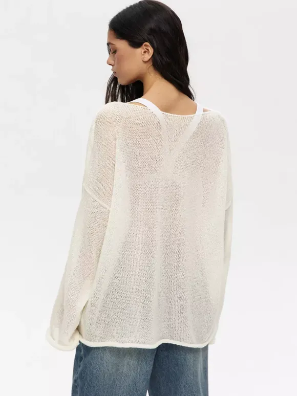 Casual Long-Sleeve Knit Top For Women 2026