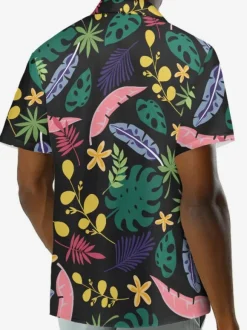 Casual Shirt For Men Casual Tropical Printed Men Top