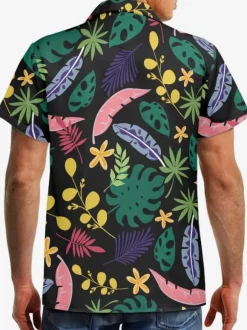 Casual Shirt For Men Casual Tropical Printed Men Top