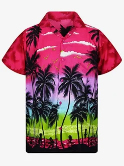 Casual Shirt For Men Chic Printed Yellow Men's Shirts