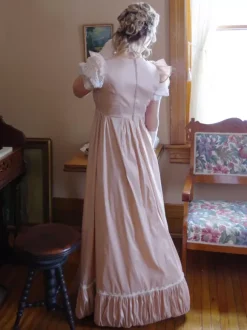 Champagne Retro Tudor Dress Costumes Women's Lace Ruffles Polyester Dress Marie Antoinette Costume Western 18th Century Costume