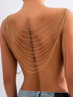 Chest Chain Valentines' Women's Jewelry