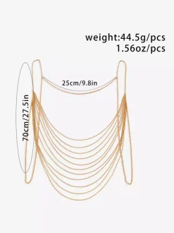 Chest Chain Valentines' Women's Jewelry