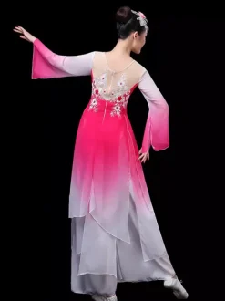 Chinese Costumes Traditional Dance Holidays Carnival Costumes 2 Piece Outfit