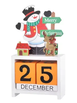Christmas Holiday Decorations Assembled Wooden Painted Santa Claus Ornaments Children's Christmas Gifts Window Decoration