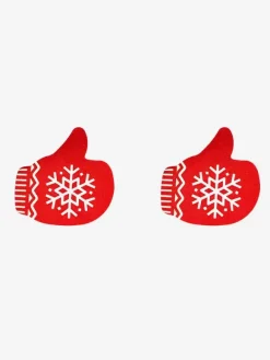 Christmas Nipple Cover Indoor Sexy Pattern Sequins Red Pasties