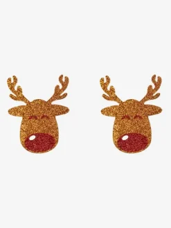Christmas Nipple Cover Indoor Sexy Pattern Sequins Red Pasties